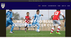 Desktop Screenshot of blueknightssoccer.org